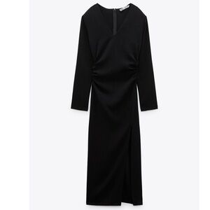 Zara Ruched Waist Dress